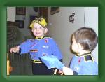 Hal1 * Papa's trying to bring em up right (thanks grandma for picking out real uniforms). * 2304 x 1728 * (539KB)